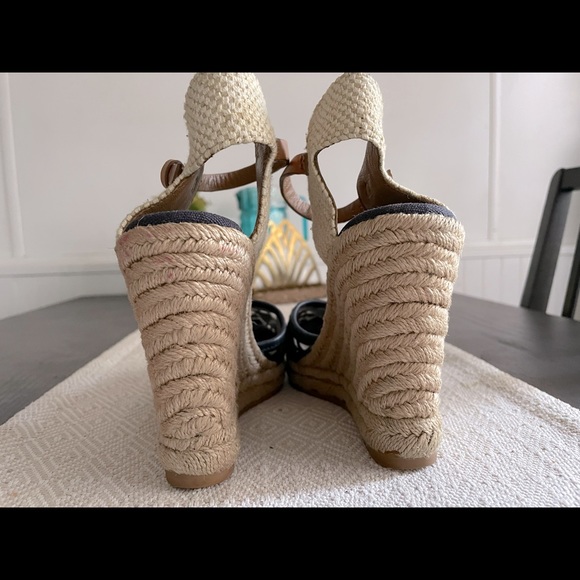 Tory Burch Espadrille Wedges - Picture 3 of 5
